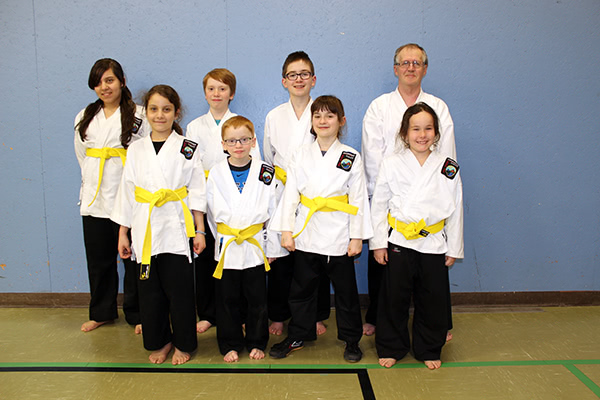 Les gradués ceinture jaune